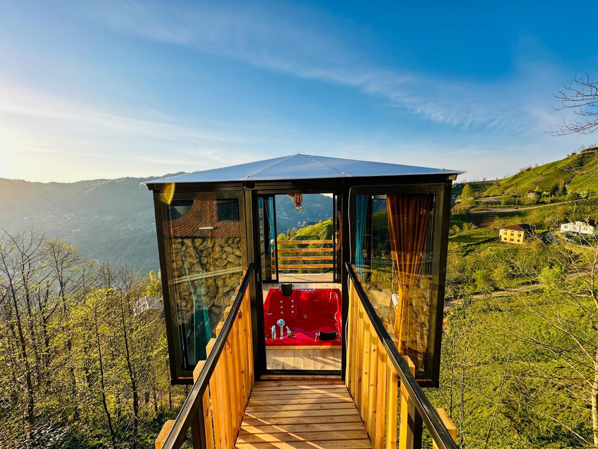 Organic Village Bungalow Ayder Yaylası Eksteriør bilde